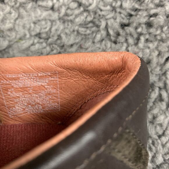 Merrell Primo Patch Bug Brown Leather Shoes Women's US 8.5 Slip On Clog - Picture 8 of 8